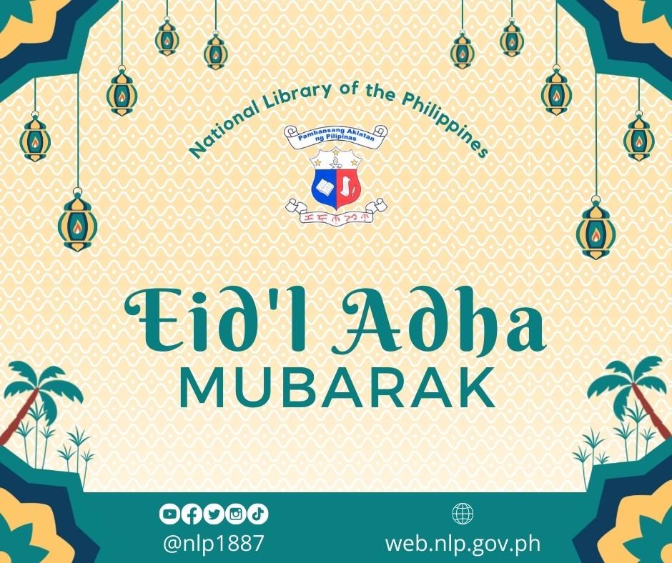 Eid’l Adha Mubarak National Library of the Philippines