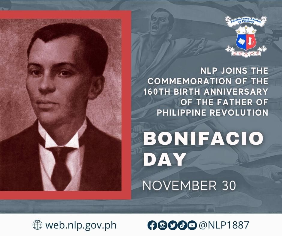 November 30 Is Bonifacio Day – National Library Of The Philippines