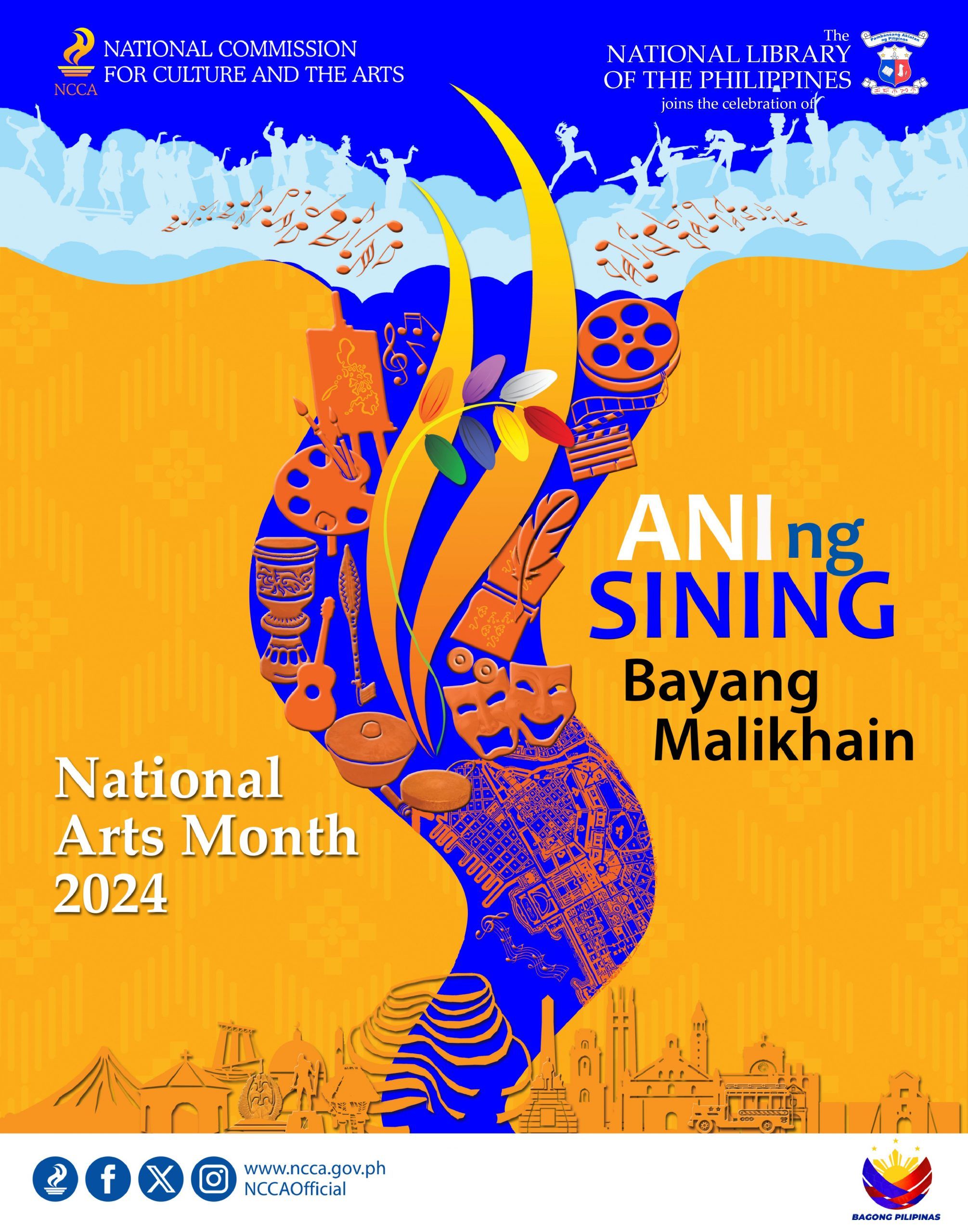 February Is National Arts Month National Library Of The Philippines   NAM Poster Scaled F1712539 